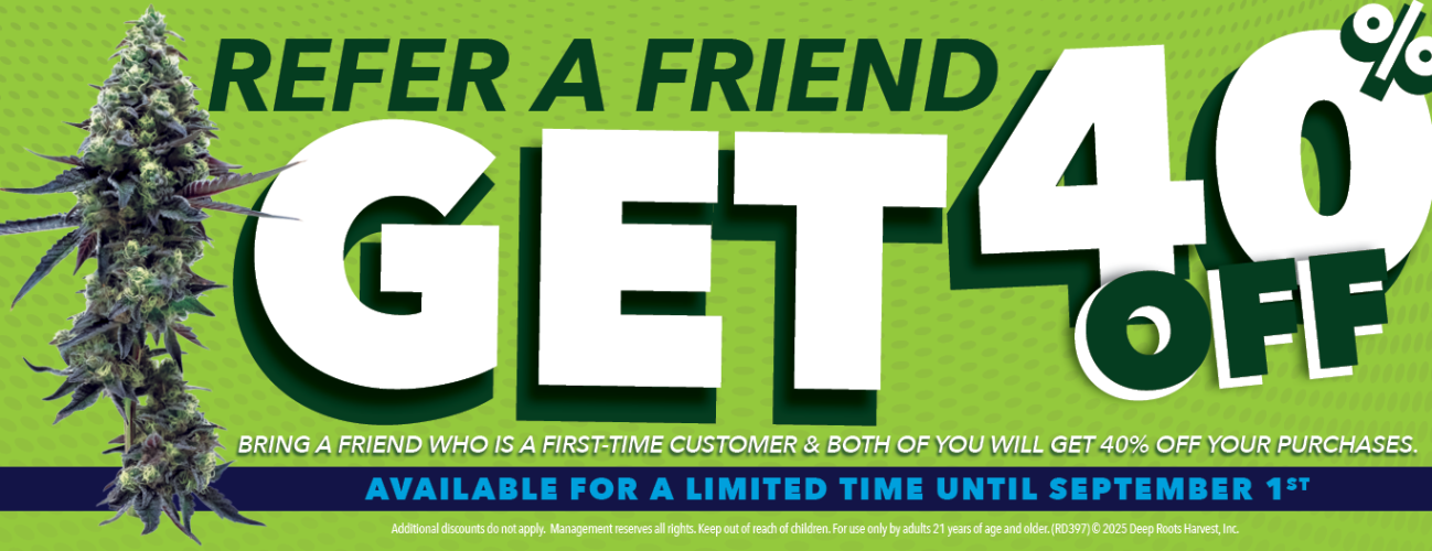 Refer A Friend, Get 40% Off
