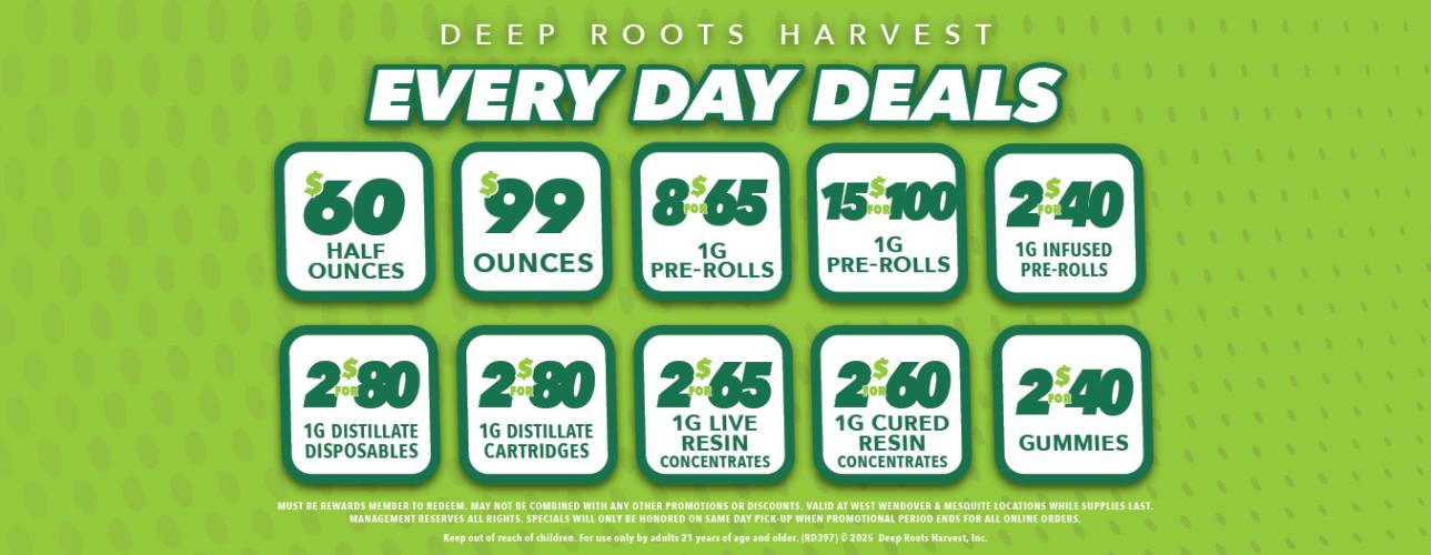 Every day deals