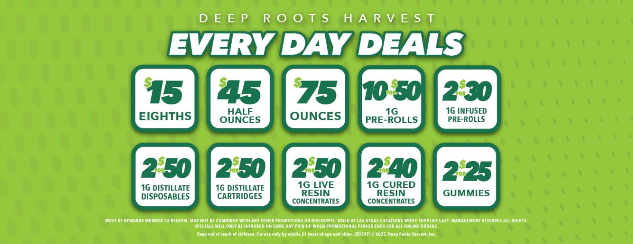 Every day deals